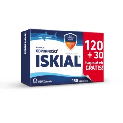 Iskial 150 kapsułek trany i oleje USP ZDROWIE SP. Z O.O