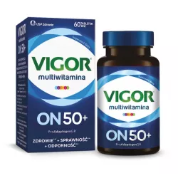 Vigor Multiwitamina ON 50+ x 60 tabletek witaminy dla mężczyzn USP ZDROWIE SP. Z O.O
