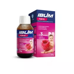 Ibum forte 200mg/5ml zawiesina doustna malina x 150 g ból i gorączka PRZEDSIĘBIORSTWO PRODUKCJI FARMACEUTYCZNEJ HASCO-LEK S.A.
