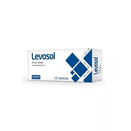 Levosol 60 mg x 20 tabletki leki na kaszel