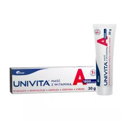 UNIVITA Maść z wit A 1800 j.m./g x 30g Preparaty na problemy skórne