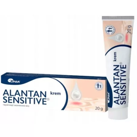 Alantan Sensitive krem x 20 g Kosmetyki dla dzieci ZAKŁ. FARMACEUTYCZNE "UNIA" SPÓŁDZIELNIA PRACY
