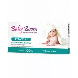 Test Ciążowy BABY BOOM ultraczuły kasetowy x1szt Akcesoria PASO-TRADING SP. Z O.O.