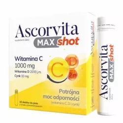 Ascorvita Max Shot x 10 poj. po 25 ml witamina C