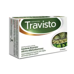 Travisto x 30 tabletek Preparaty na trawienie AFLOFARM FARMACJA POLSKA SP. Z O.O.