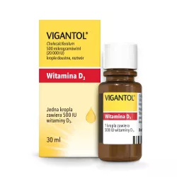 Vigantol krople 20000jm/ml 30ml Zdrowie P&G HEALTH GERMANY GMBH