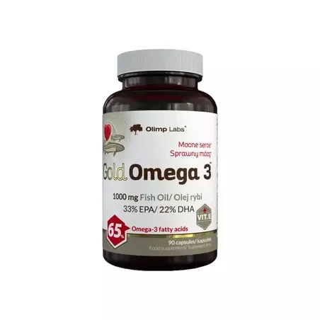 Olimp Gold Omega 3 x 90 kapsułek kwasy omega OLIMP LABORATORIES