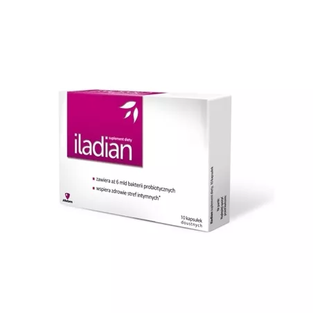 Iladian x 10 kapsułek doustnych probiotyki ginekologiczne AFLOFARM FARMACJA POLSKA SP. Z O.O.