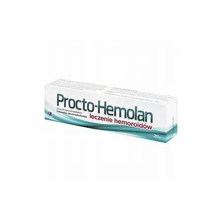 Procto-Hemolan Krem doodbytniczy 20 g preparaty na hemoroidy AFLOFARM FARMACJA POLSKA SP. Z O.O.