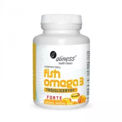 Aliness Fish Omega 3 FORTE trójglicerydy x 60 kapsułek kwasy omega