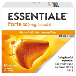 Essentiale forte 300 mg 90 kapsułek wątroba Opella Healthcare Poland