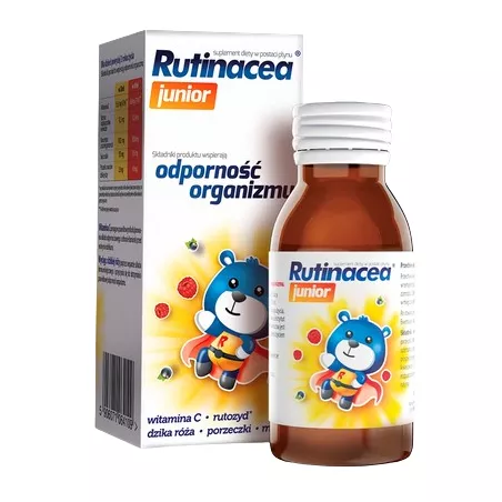 Rutinacea junior syrop x 100 ml ( data ważności 31.05.2025 ) preparaty na odporność dla dzieci AFLOFARM FARMACJA POLSKA SP. Z... Rutinacea junior syrop x 100 ml ( data ważności 31.05.2025 ) preparaty na odporność dla dzieci AFLOFARM FARMACJA POLSKA SP. Z...