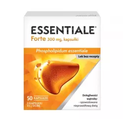Essentiale forte kapsułki 300mg x 50 kapsułek wątroba Opella Healthcare Poland