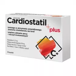 Cardiostatil Plus x 30 kapsułek leki i suplementy na cholesterol