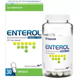 Enterol 250 x 30 kapsułek biegunka