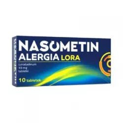 Nasometin Alergia Lora x 10 tabletek tabletki na alergię SANDOZ GMBH