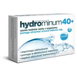 Hydrominum 40+ x 30 tabletek detox i odchudzanie AFLOFARM FARMACJA POLSKA SP. Z O.O.