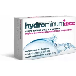 Hydrominum + Detox x 30 tabletek detox i odchudzanie AFLOFARM FARMACJA POLSKA SP. Z O.O.