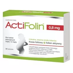 ActiFolin 0,8 mg x 90 tabletek kwas foliowy POLSKI LEK