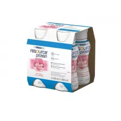 Resource Protein truskawka x 4x200 ml ( data ważności 17.12.2025 ) żywienie medyczne NESTLE POLSKA S.A.