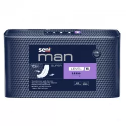 Seni Man Super Level 5 x 15 sztuk pieluchomajtki dla dorosłych TORUŃSKIE ZAKŁ. MATERIAŁÓW OPATRUNKOWYCH S.A.
