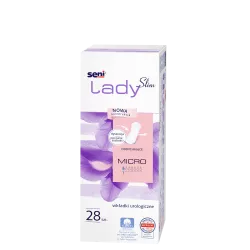 Seni Lady Slim Micro wkładki urologiczne dla kobiet x 28 sztuk Akcesoria higieniczne TORUŃSKIE ZAKŁ. MATERIAŁÓW OPATRUNKOWYCH...