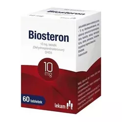 Biosteron tbl 10 mg x 60 tabletek Wspomaganie płodności PRZEDSIĘBIORSTWO FARMACEUTYCZNE LEK-AM SP. Z O.O.