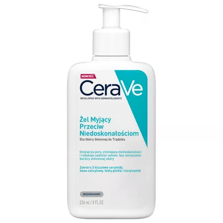 CeraVe Żel Myjący Przeciw Niedoskonałościom x 236 ml do twarzy L'OREAL POLSKA