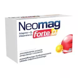 Neomag forte D3 x 50 tabletek Minerały AFLOFARM FARMACJA POLSKA SP. Z O.O.