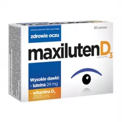 MAXILUTEN D3 x 30 tabletek aflofarm AFLOFARM FARMACJA POLSKA SP. Z O.O.