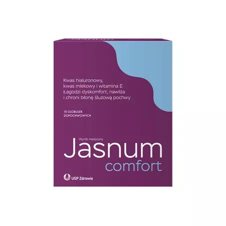 Jasnum Comfort globulki x 10glob Globulki i kremy USP ZDROWIE SP. Z O.O Jasnum Comfort globulki x 10glob Globulki i kremy USP ZDROWIE SP. Z O.O