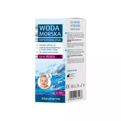 Woda morska hipertoniczna Starpharma x 30ml leki na katar STARPHARMA SP.Z O.O.