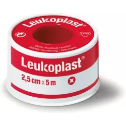 Plaster mocujący Leukoplast 2,5cm x 4,6m x 1 szuka Opatrunki i art. higieniczne ESSITY POLAND SP. Z O.O.