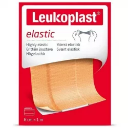 Plaster Leukoplast Elastic 6cm x 1m x 1 sztuka Opatrunki i art. higieniczne ESSITY POLAND SP. Z O.O.