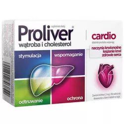 Proliver Cardio x 30 tabletek wątroba AFLOFARM FARMACJA POLSKA SP. Z O.O.