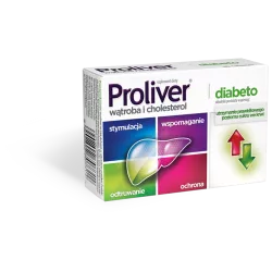 Proliver Diabeto x 30 tabletek wątroba AFLOFARM FARMACJA POLSKA SP. Z O.O.