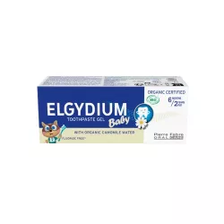 Elgydium Baby pasta-żel do zębów dla dzieci 6m-2 lat x 30 ml czyste zęby PIERRE FABRE DERMO-COSMETIQUE POLSKA SP. Z O.O.