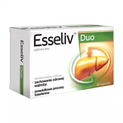 Esseliv duo x 40 kapsułek wątroba AFLOFARM FARMACJA POLSKA SP. Z O.O.