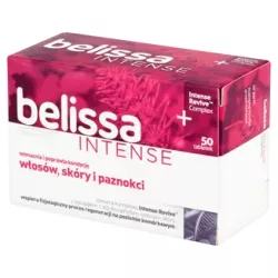 Belissa intense x 50 tbl Skóra Włosy i paznokcie AFLOFARM FARMACJA POLSKA SP. Z O.O.