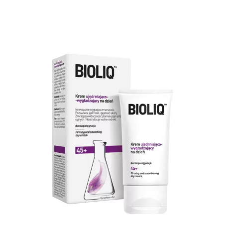 Bioliq 45+ Krem ujędrniająco-wygładzający na dzień 50 ml aflofarm AFLOFARM FARMACJA POLSKA SP. Z O.O.
