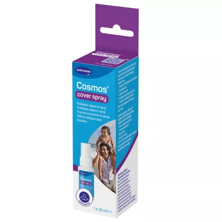 Cosmos Cover Spray plaster w sprayu x 30 ml Opatrunki i art. higieniczne HARTMANN PAUL A.G.