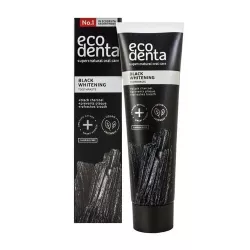 Ecodenta czarna wybielająca pasta do zębów x 100ml Eko szczoteczki i pasty ELEVITA POLAND SP. Z O.O.