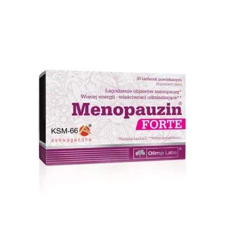 Olimp Menopauzin Forte 30 tabletek powlekanych Menopauza Andropauza OLIMP LABORATORIES Olimp Menopauzin Forte 30 tabletek powlekanych Menopauza Andropauza OLIMP LABORATORIES