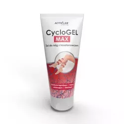 Cyclogel Max żel do nóg z kasztanowcem x 200 ml Preparaty na krążenie Activlab Sp. z o.o.