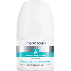 Pharmaceris A Hypersensitive, mineral-biotic, dezodorant 50 ml Antyperspiranty DR IRENA ERIS S.A.