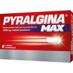 Pyralgina Max tbl-p 1 g x 6 tabletek tabletki przeciwbólowe