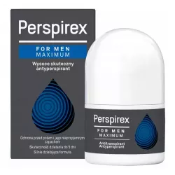 Perspirex For Men Maximum antyperspirant roll-on x 20 ml potliwość ORKLA CARE S.A.