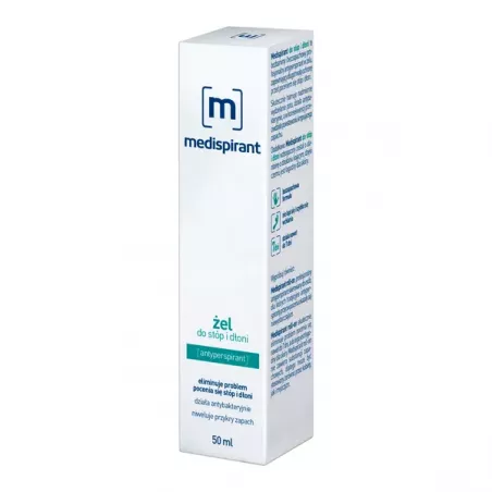 Medispirant antyperspirant w żelu x 50 ml Preparaty na problemy skórne AFLOFARM FARMACJA POLSKA SP. Z O.O. Medispirant antyperspirant w żelu x 50 ml Preparaty na problemy skórne AFLOFARM FARMACJA POLSKA SP. Z O.O.