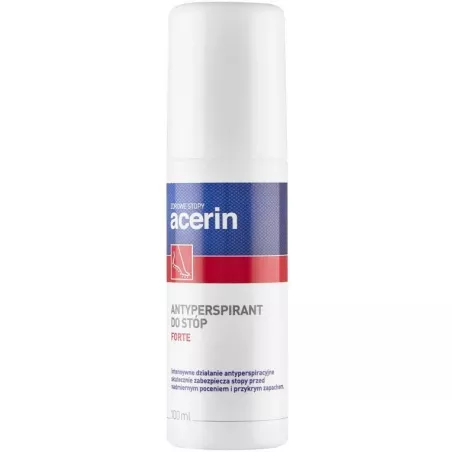 Acerin Antyperspirant forte atomizujący x 100ml aflofarm AFLOFARM FARMACJA POLSKA SP. Z O.O.