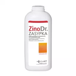 ZinoDr. zasypka x 100g maści i kremy na odparzenia DIATHER SP. Z.O.O. SP. K.